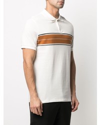 A.P.C. Stripe Pattern Cotton Polo Shirt