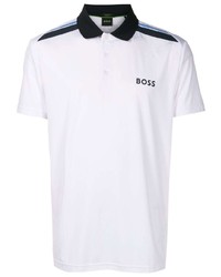 BOSS Stripe Print Polo Shirt