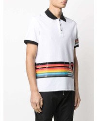 Just Cavalli Striped Detail Polo Shirt