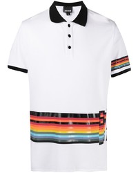 Just Cavalli Striped Detail Polo Shirt