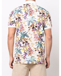 Etro Toucan Foliage Print Polo Shirt