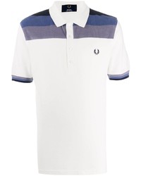 Fred Perry Towelling Panel Pique Polo Shirt