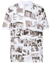 Lacoste X Polarod Photograph Print Polo Shirt