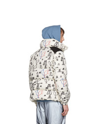 Moncler 2 1952 White Down Marenness Jacket