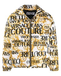 VERSACE JEANS COUTURE Archive Print Padded Jacket
