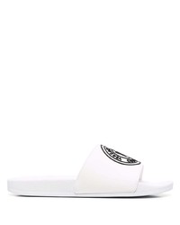 VERSACE JEANS COUTURE Logo Slip On Slides