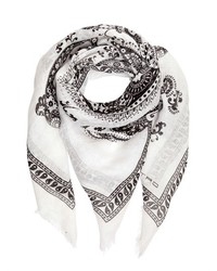linen gauze scarf