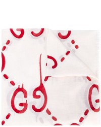 Gucci Logo Print Scarf