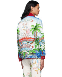 Casablanca Multicolor Printed Table Jacket