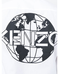 Kenzo Earth Print Shirt