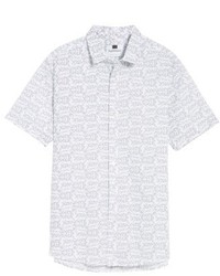 Topman Fox Print Shirt