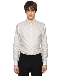 Giorgio Armani Printed Textured Cotton Shirt