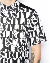Crooks & Castles Shirt With Headliner Print
