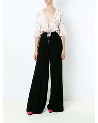 Olympiah Tied Cropped Top
