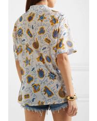 Loewe Paulas Ibiza Printed Cotton Shirt