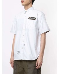 AAPE BY A BATHING APE Aape By A Bathing Ape Camo Patch Button Down Shirt