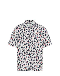 Marni Boat Print Short Sleeve Shirt