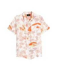 ROLLA'S Bon Goldfish Short Sleeve Button Up Shirt