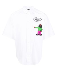 Moschino Cartoon Logo Print Shirt