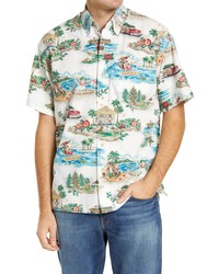 Reyn Spooner Classic Fit Hawaii Christmas 21 Short Sleeve Shirt