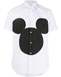 Comme Des Garcons SHIRT Comme Des Garons Shirt Mickey Print Cotton Shirt