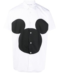 Comme Des Garcons SHIRT Comme Des Garons Shirt Mickey Print Short Sleeve Shirt