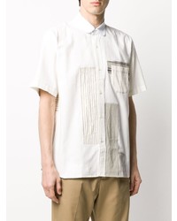 Junya Watanabe MAN Contrast Panel Shortsleeved Shirt