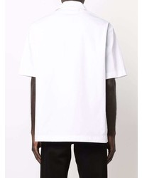 Off-White Diag Pkt Holiday Shirt White Black