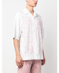 Gcds Embossed Graphic Print Shirt