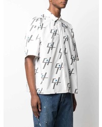 C2h4 Geometric Short Sleeve Shirt