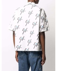 C2h4 Geometric Short Sleeve Shirt