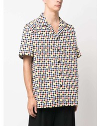 Waxman Brothers Graphic Print Cotton Shirt