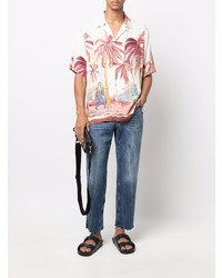 Endless Joy Graphic Print Short Sleeve Shirt