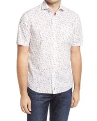 johnnie-O Hangin Out Stampede Short Sleeve Button Up Shirt