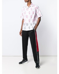 McQ Swallow Hula Girl Bowling Shirt