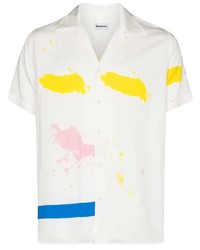 Reception Liquid Paint Splatter Print Shirt