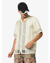 Gucci Logo Embellished Bowling Shirt