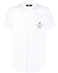 Karl Lagerfeld Logo Pocket Short Sleeve Shirt