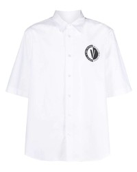 VERSACE JEANS COUTURE Logo Print Short Sleeve Shirt