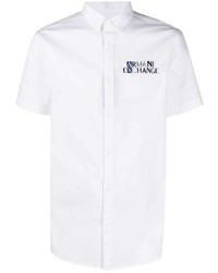 Armani Exchange Logo Print Short Sleeved Shirt
