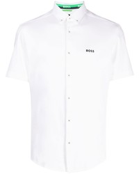 BOSS Logo Print Short Sleeved Shirt