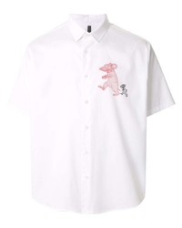 Blackbarrett Mouse Print Boxy Fit Shirt