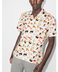 Gitman Vintage Okmase Sushi Print Shirt