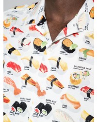 Gitman Vintage Okmase Sushi Print Shirt