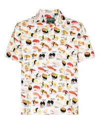 Gitman Vintage Okmase Sushi Print Shirt