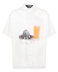 Jacquemus Orange Juice Print Shirt