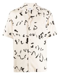 Soulland Orson Abstract Print Shirt