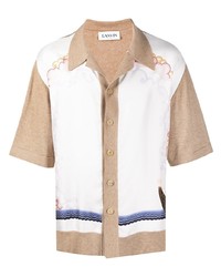 Lanvin Panelled Design Shirt