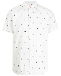 PS Paul Smith Patterned Button Shirt