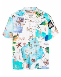 Andersson Bell Patterned Short Sleeved Shirt